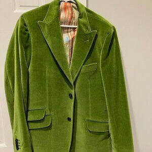 Kuhlman Green Velvet Men's Blazer